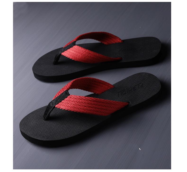 Fashion Beach Flip Flops Summer Men Flip Flops Shoes Sandals Open Toe Slipper indoor & outdoor Flip-flops 38-45 Male Shoes