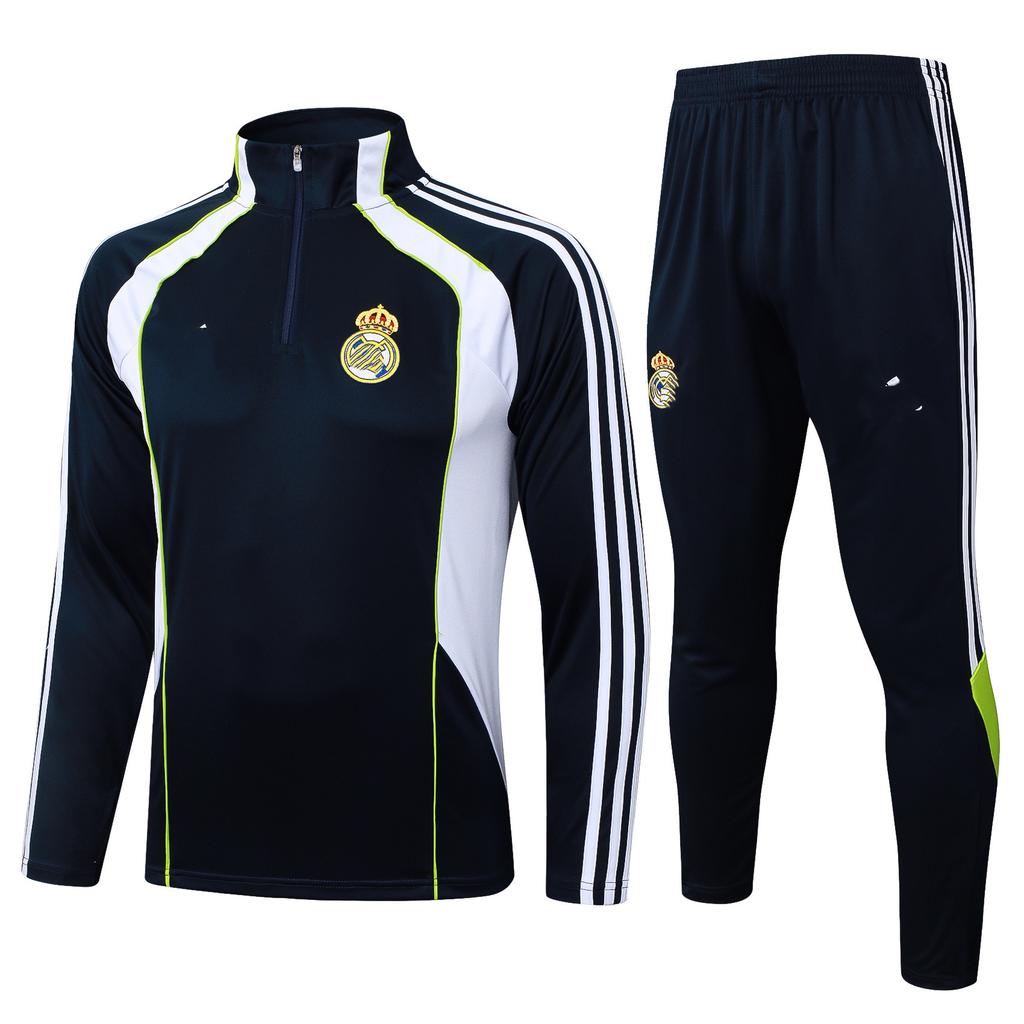 Fotbalový dres Real Madrid Inter Milán Německo Celá řada pro děti i dospělé Dlouhý rukáv Fotbalový dres Kryt