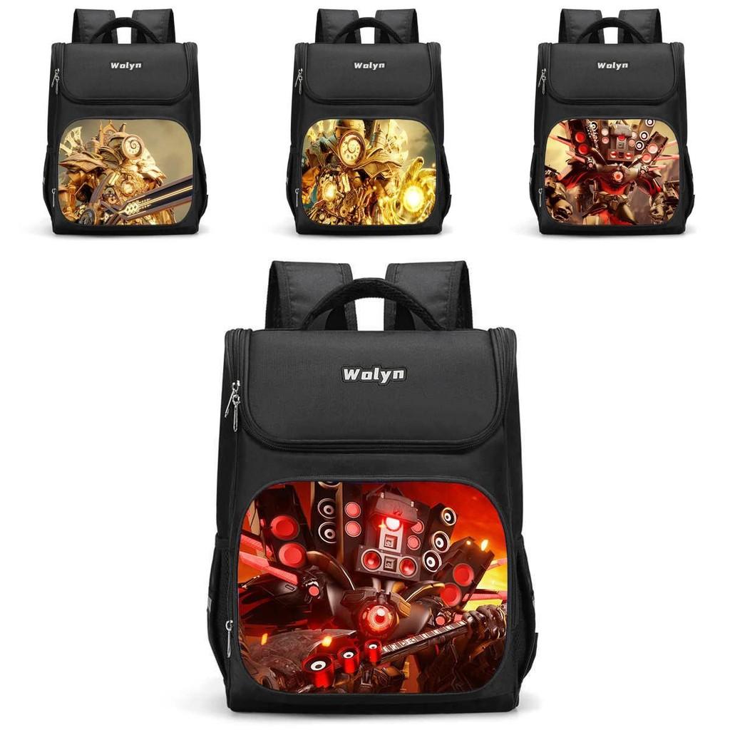 Trendy Oxford Cloth Backpack For Elementary School Students Large Capacity Design