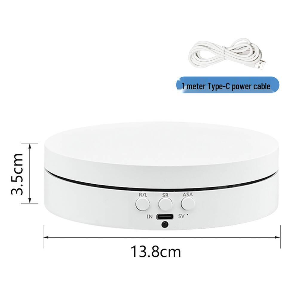 Electric Adjustable Rotating Display Stand for Live Streaming with Speed Control
