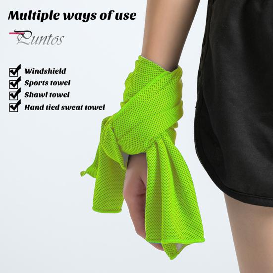 Workout Cooling Towel Three-layer Super Soft Friendly To Skin Quick-drying Moisture-wicking Breathable Sports Towel