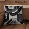 2D Abstract Geometric Pattern Pillow Covers Pattern Cushion Cover Suitable For Sofa Bedroom Car Pillow Cover
