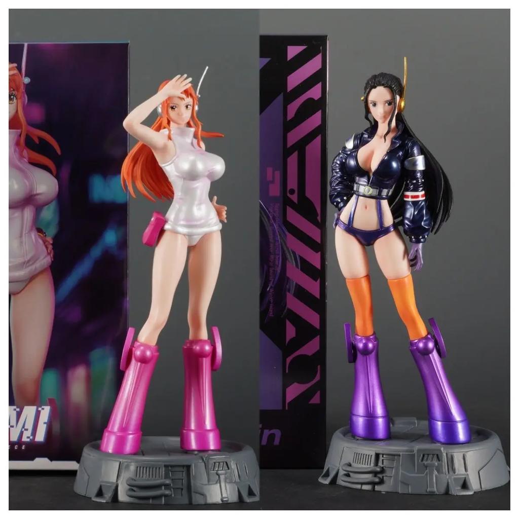 One Piece Nami Robin Luffy Home Decor Freedom Trendy Branditems Egghead Island Dance Posture Beautiful Girl PVC Mode Toys Gifts