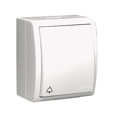 Aquarius Button Bell Ip54 White Aqd1/11 - E131Aa-Kn295