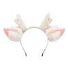 Cute Plush Antler Hair Band for Christmas Deer Ear Handmade Accessories Comic Exhibition Cosplay Props Christmas Party Decoration