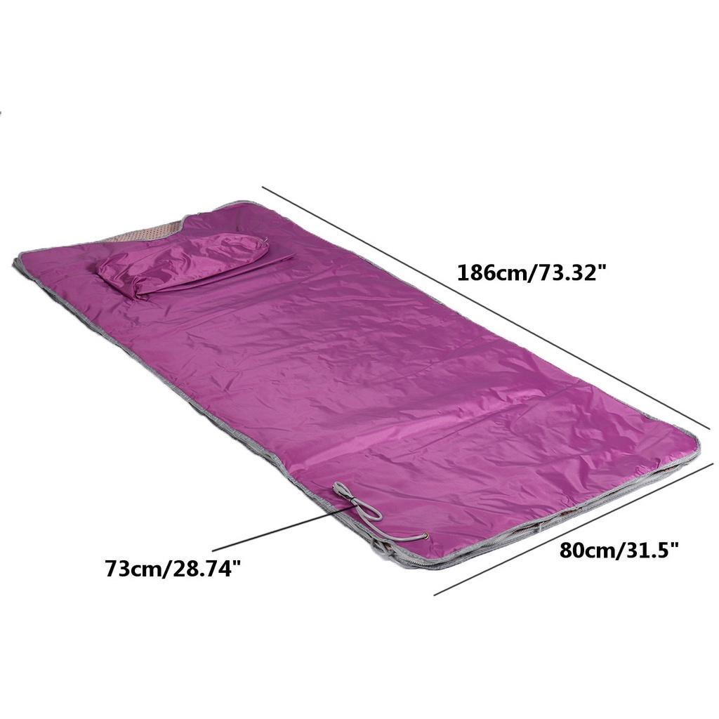 650W Deka do infračervené sauny Detox Zeštíhlující oblek 73,32x31,5"" Domácí lázně Stroj na hubnutí 110V/220V