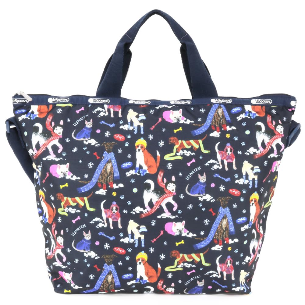 

Tote bag 4360 DELUXE EASY CARRY TOTE HA76 SNOWY PUPS [LeSportsac] [item]