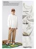 Hanlu Unisex Retro Japanese Round Neck Sweater - Autumn/Winter Loose Knit