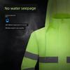 Reflective Raincoat and Rain Pants Set for Men, Separate Pieces, Thickened, Full-Body Storm-Proof, for Traffic Duty and Sanitation Workers