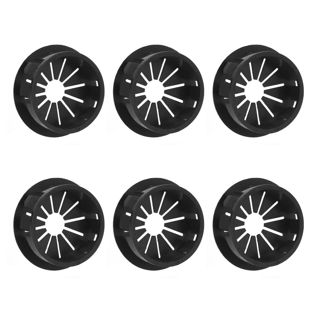 100 Stück Blütenförmige Kabeltüllen Ausgezeichnete Isolierung Drahttüllen Lochabdeckung für Verteilerkasten Innenloch