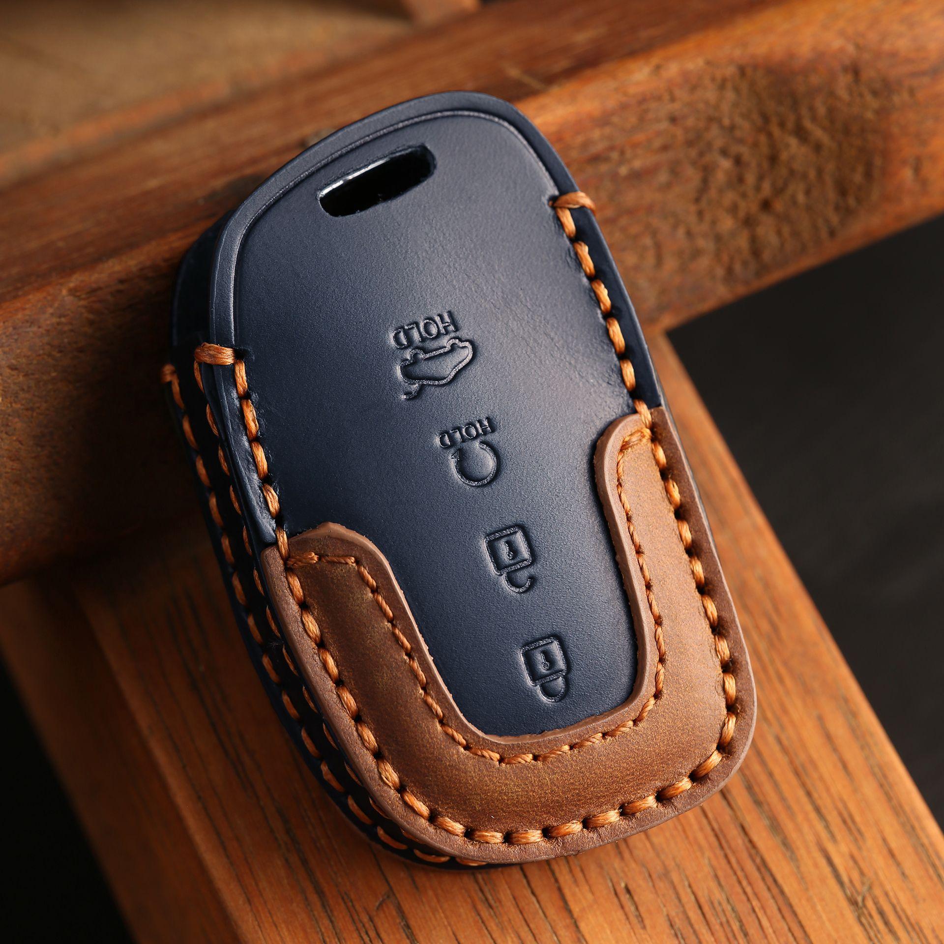 

Индивидуализированный и применимый к чехлу для ключа Beijing Hyundai ix35, название Tu, ведущий автомобиль Landong, высококачественный чехол для ключей ручной работы, цепочка-оболочка.