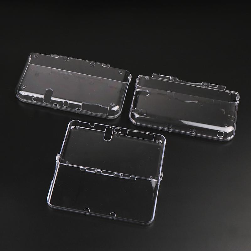 Clear Split Shell Transparent Protective Cover Case Screen Film Lcd Screen Protector For 2Ds 3Ds 3Dsll  3Dsll  3Ds