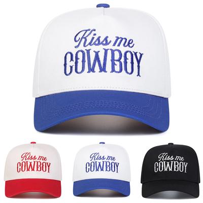 Unisex Cowboy Letter Embroidery Baseball Caps Spring Autumn Outdoor Adjustable Casual Hats Sunscreen Hat Sports Cap