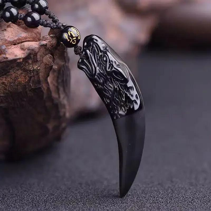 Exquisite Buddhistische Jade-Anhänger-Halskette für Männer und Frauen Religiöse Persönlichkeit Einfaches Amulett Party Kirchenzubehör