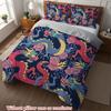 Holy Chinese Loong Pattern 3D Print Duvet Cover Set Animal Classic Style Bedding Set Home Polyester Soft Comfortable Quilt Cover