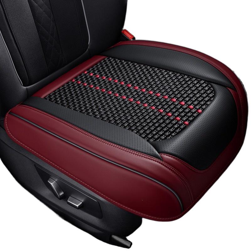 PU Leather Seat Cushion All-inclusive Four Seasons Car Seat Cushion Anti-slip Dirt-resistant Universal Auto Seat Cover