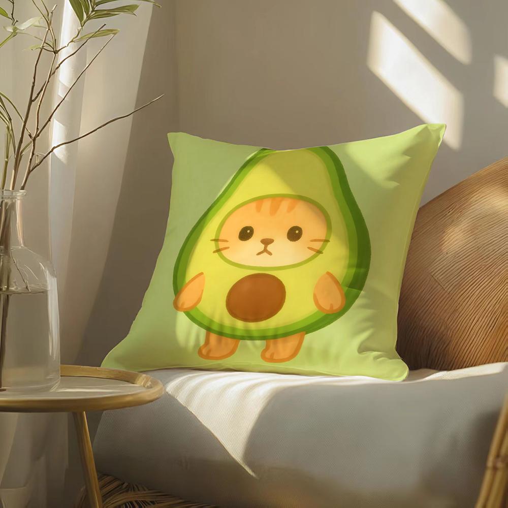 Funny And Quirky Party Animals Pillow Case Double-Sided Plush Sofa Cushion Covers Organic Breathable Invisible Zipper