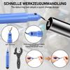Ratsche Rohrabschneider Zinklegierung Set für 8-29 mm Edelstahl Kupfer Kunststoff Aluminiumrohr mit 3 Ersatzschneidrädern