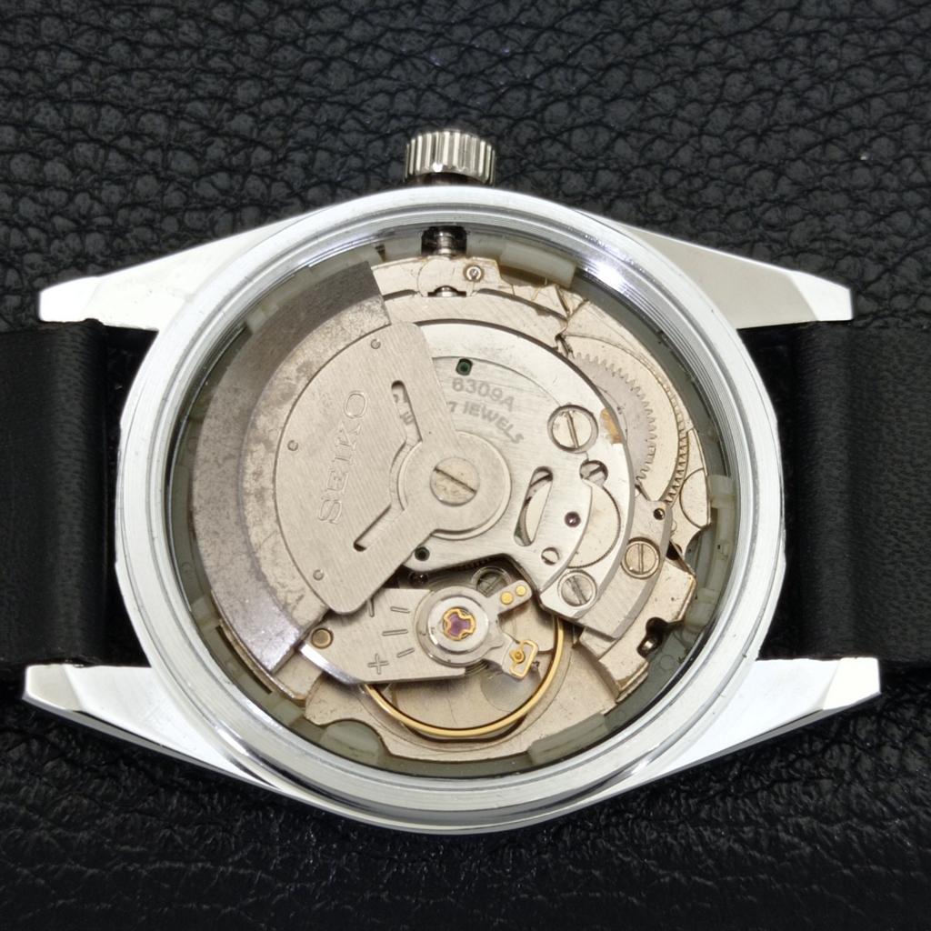 AUTOMATIC VINTAGE REFURBISHED SEIKO 5 JAPAN MENS BLACK DIAL WATCH a440345-9 Sk-a440345-1