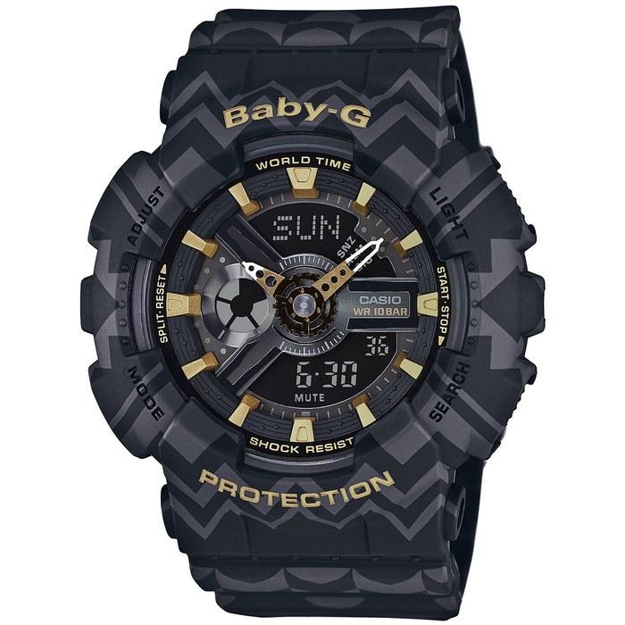 [Casio] BABY-G BA-110TP-1AJF Women s Watch, Black Dial