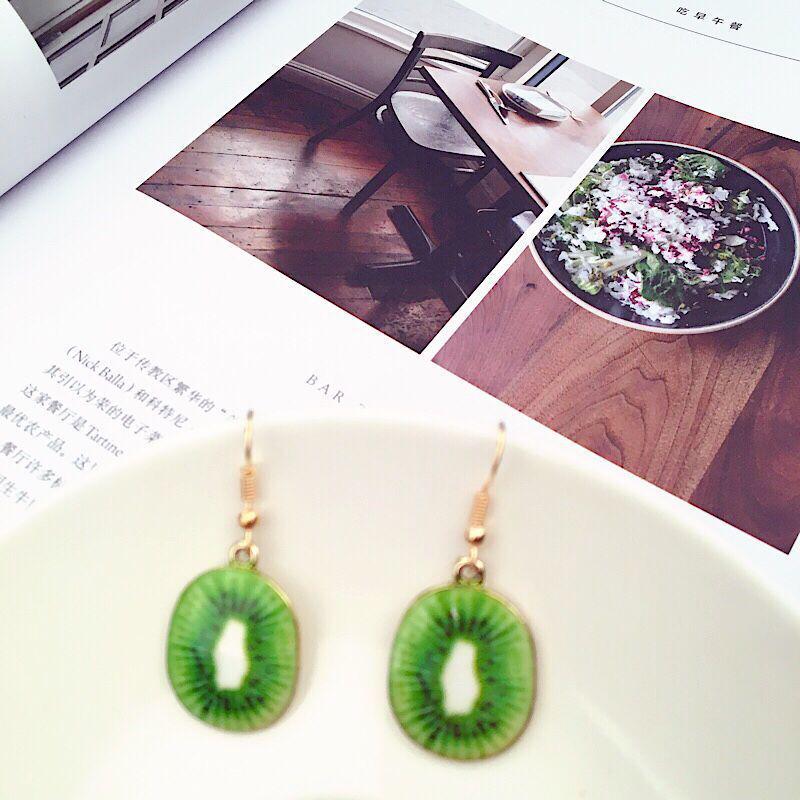 Korean Dongdaemun Creative Strawberry Stud Earrings