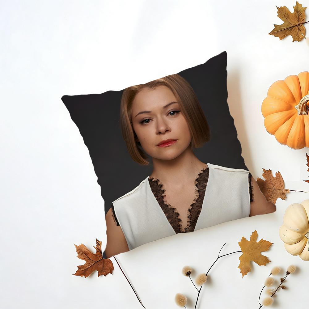 RRachel Duncan Cushion Cover Washable Linen Pillowcase Soft for Daily Sofa Bed Home Room Decor