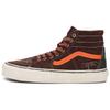 Disney X Sk8 Stylish Versatile Durable Shock-Absorbing High-Top Canvas Shoes Unisex Sneakers Brown Orange VN0009QPDNM