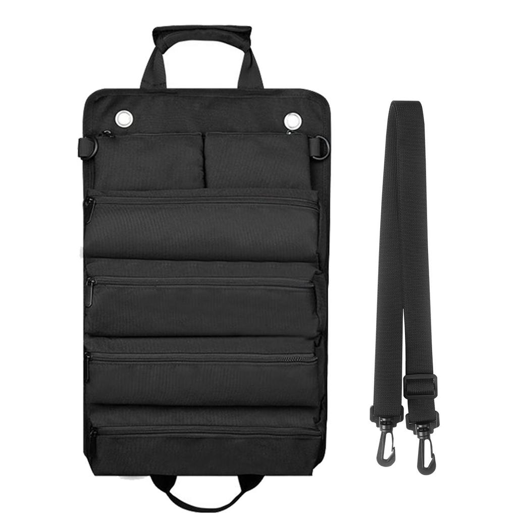 Verschleißfeste Canvas-Werkzeugtasche: Multifunktionaler Hardware-Organizer für Elektriker & Schreiner