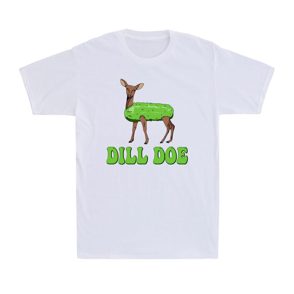 Dill Doe Funny Adult Humor Funny Nature Deer Redneck Offensive Pun Men s T-Shirt L