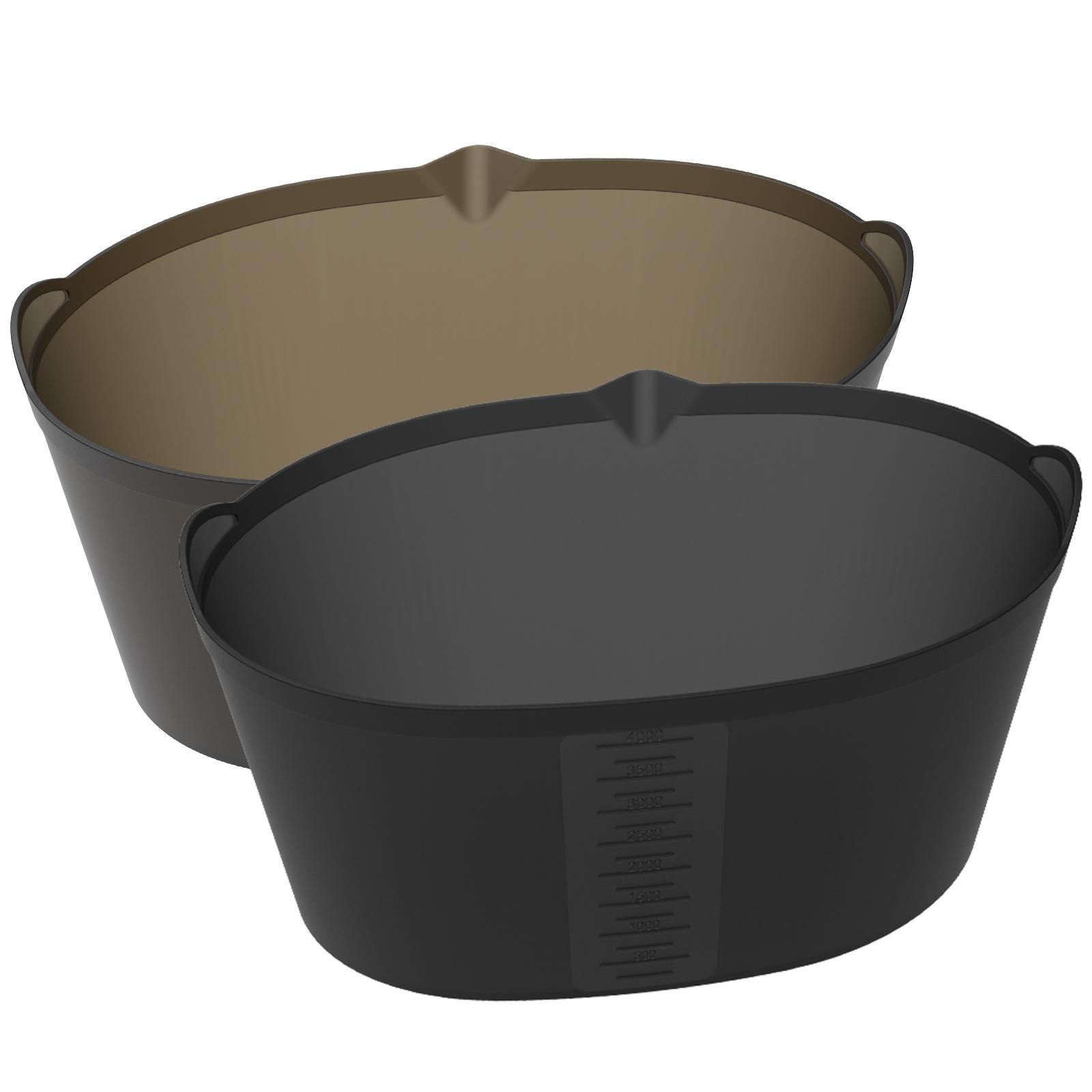 

2 шт. силиконовых вкладышей для медленноварки, подходят для овальной кастрюли объемом 6-7 кварт, герметичный разделитель для медленноварки, термостойкий вкладыш для медленной готовки