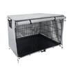 Outdoor Oxford Fabric Pet Cage Cover Garden Patio Dog Crate Cover Windproof Dustproof Anti-UV Cover for Pet Cage