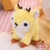 Key Ring Pendant Stuffed Deer Keychain Fawn Keychain Fluffy Elk Doll  Christmas Gifts
