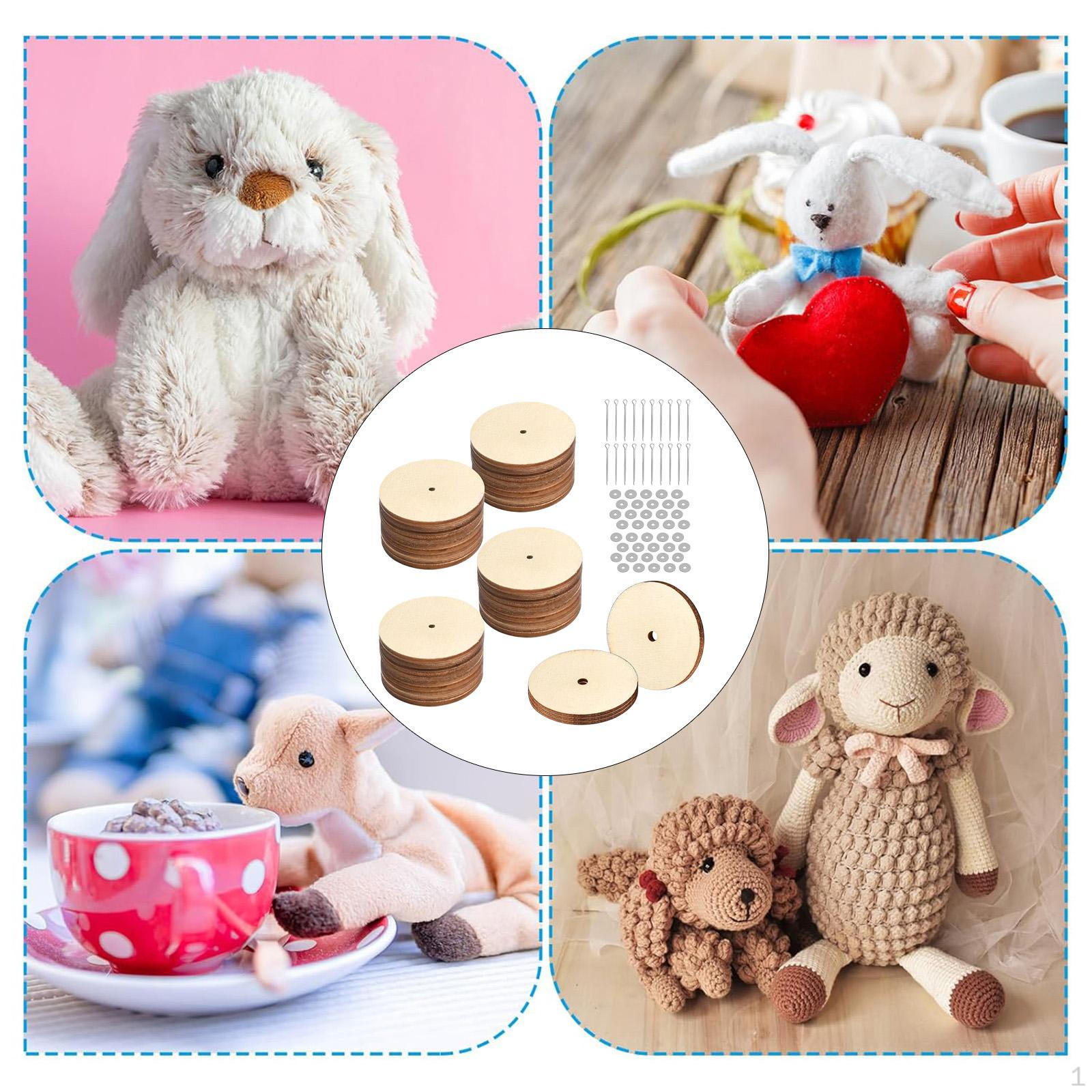 

20 шт. кукольных шарниров, подвижные и вращающиеся дисковые шарниры со шплинтами, аксессуары для изготовления 10mm