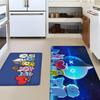 Cute B-b-bt21-es Bathroom Mat Anti-slip Absorb Water Long Strip Cushion Bedroon Mat Welcome Doormat