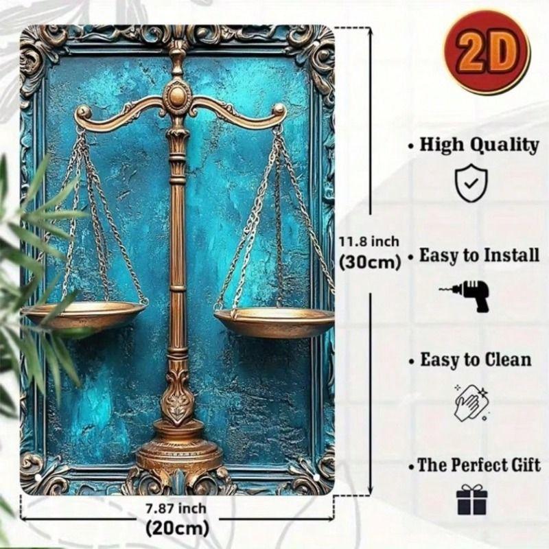 Retro Metal Tin Sign Wall Art Home Decor Living Room 20x30cm