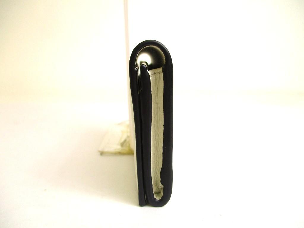 Authentic PRADA White Soft Leather Card Case Card Holder #a801  Refurbished