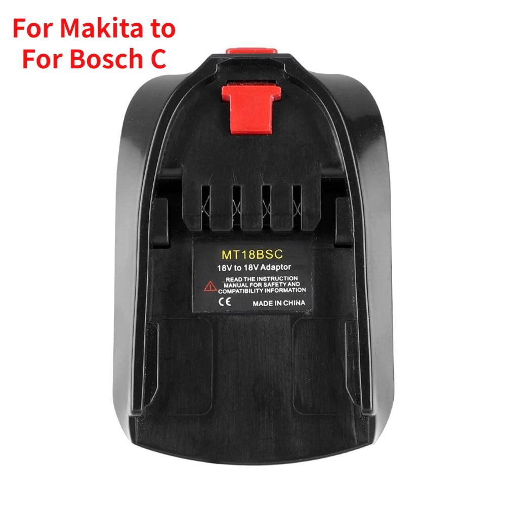 Battery Adapter Converter for Makita/Dewalt/Bosch/Milwaukee 18V Li-ion Battery Convert To for Bosch PBA Series Electrical Tools