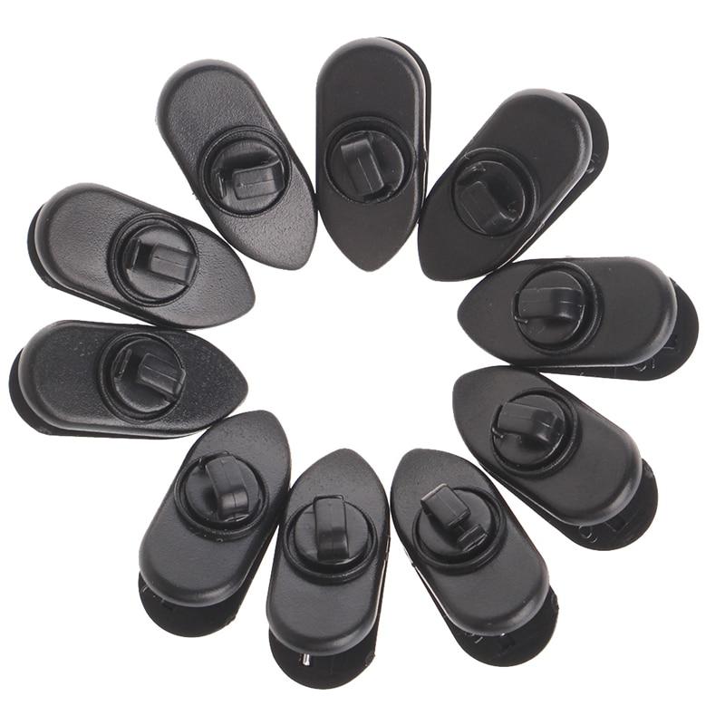 30Pcs/Set Cable Cord Clip Clamp Collar Lapel Shirt Holder for Headphone Earphone