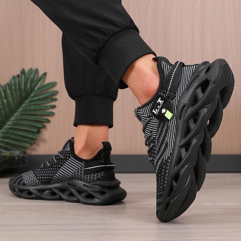Men'S Shoe Platform Lightweight Casual Sports Mesh Running Big Size Summer Tenis Masculino  Fashionable Running Shoes