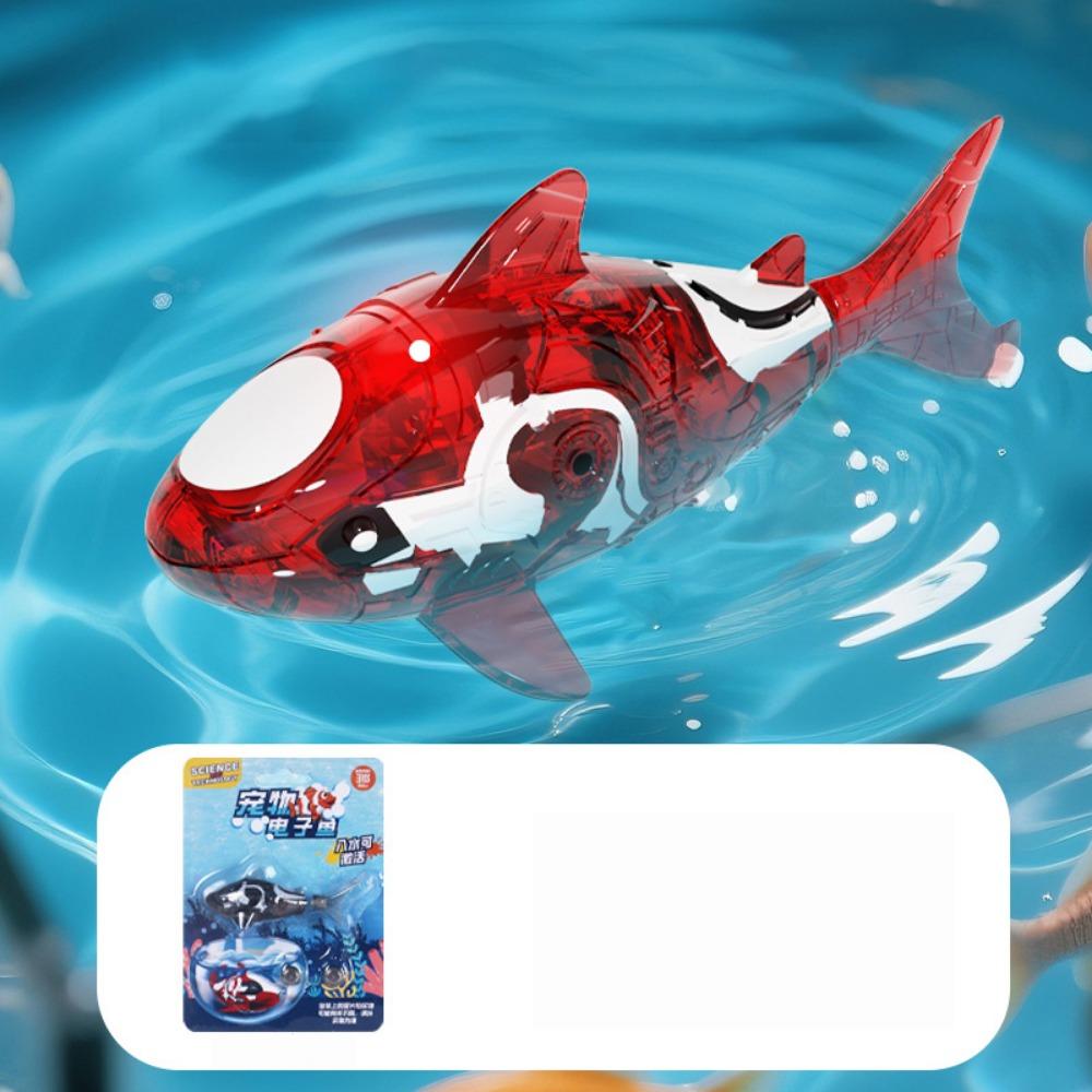 Photosensitive Swimming Clownfish Toy Swinging Realistic Toy Fish Electric Pet Fish  Aquarium