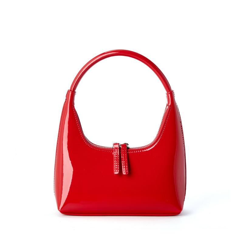 

Женская нишевая и высококлассная маленькая сумочка из натуральной кожи Стильная сумочка красный