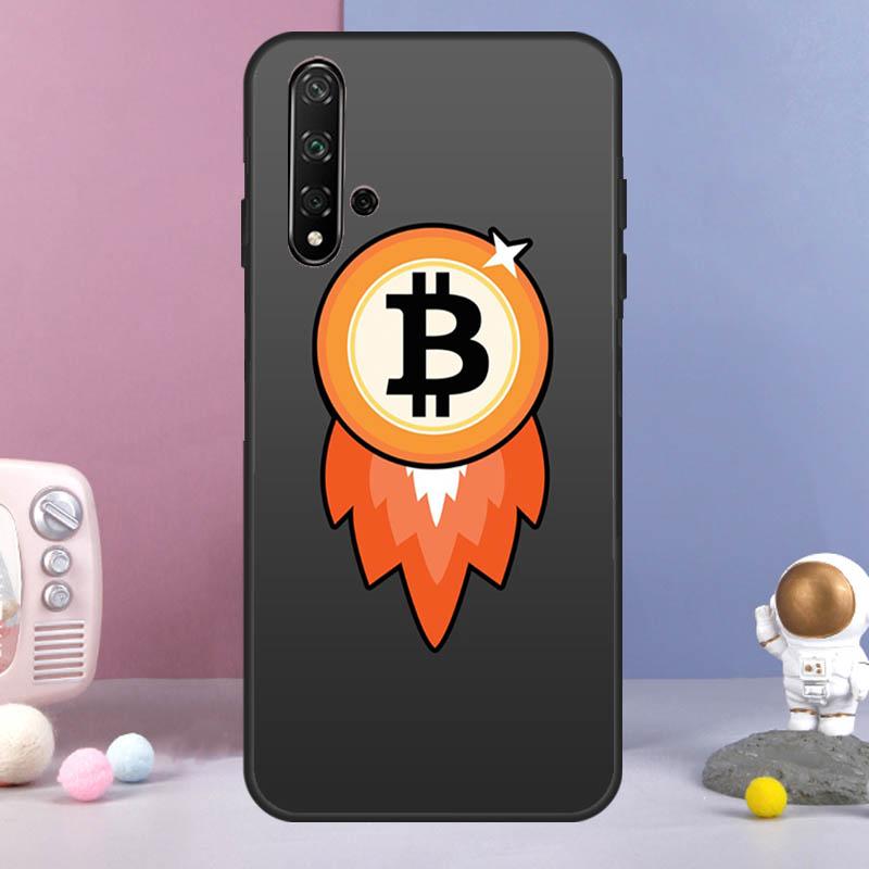 BTC Bitcoin For Huawei Nova 7i 8i 11i 12i 12s Y73 Y70 Y90 Y60 Y72 Y61 Y91 9 10 SE P30 Pro P40 Lite Case