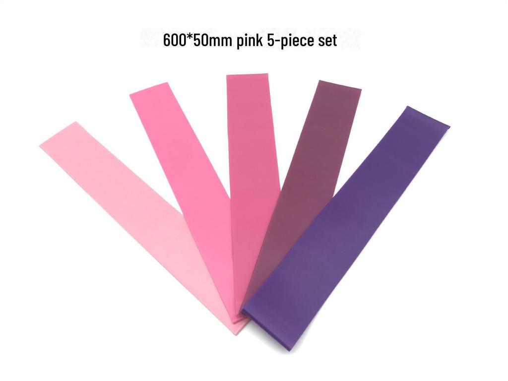 Silicone Yoga and Fitness Resistance Band for Squats and Rehabilitation.