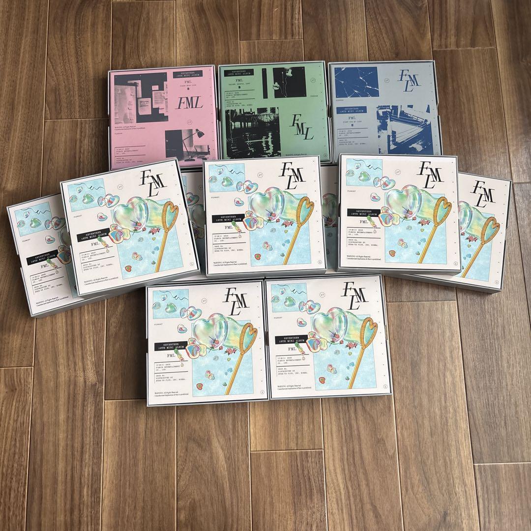 

[USED] SEVENTEEN FML album bundle
