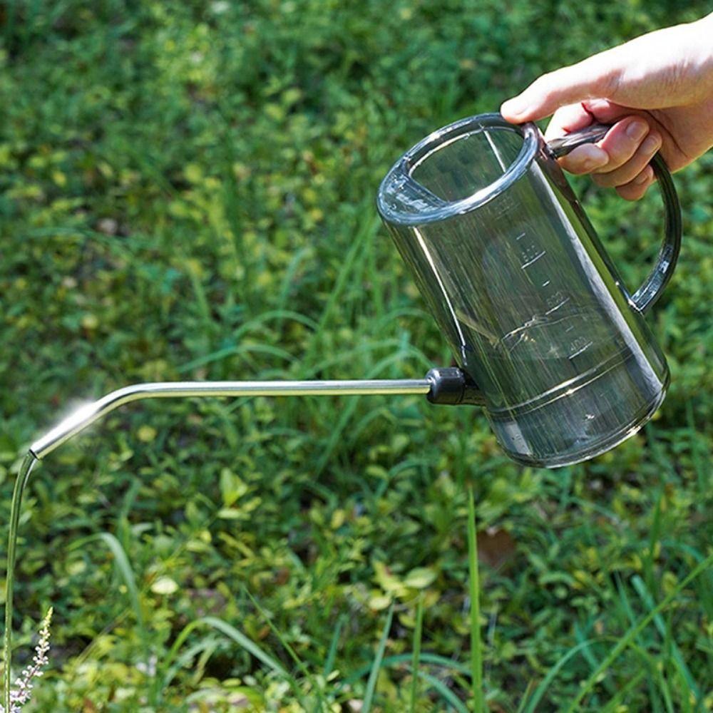 1ks velkokapacitní konev 1l/1,5l zahradnická zalévací láhev Domácí kancelář Venkovní zahrada Trávník