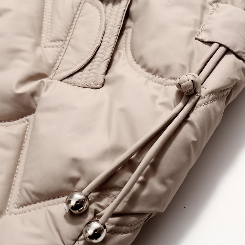 Fashion Women Winter Coats Stand Collar Loose Thick Warm Short Parkas Female Jackets