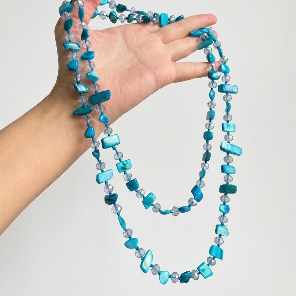 Böhmische Lange Halskette Stapelbare Kette Choker Modeschmuck Zubehör Damen Mädchen
