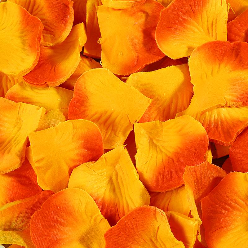Non-Woven Artificial Rose Petals for Wedding Decorations and Hand-Thrown Arrangements