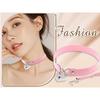 Aroncent Collar Choker Leather Necklace Womens Cute Stylish Punk Rock Harajuku Party Cosplay Event Lolita Fashion Accessories