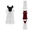 Chic Polyester Witch Maxi Dress With Unique Bell Sleeves In A Variety Of Elegant Colors